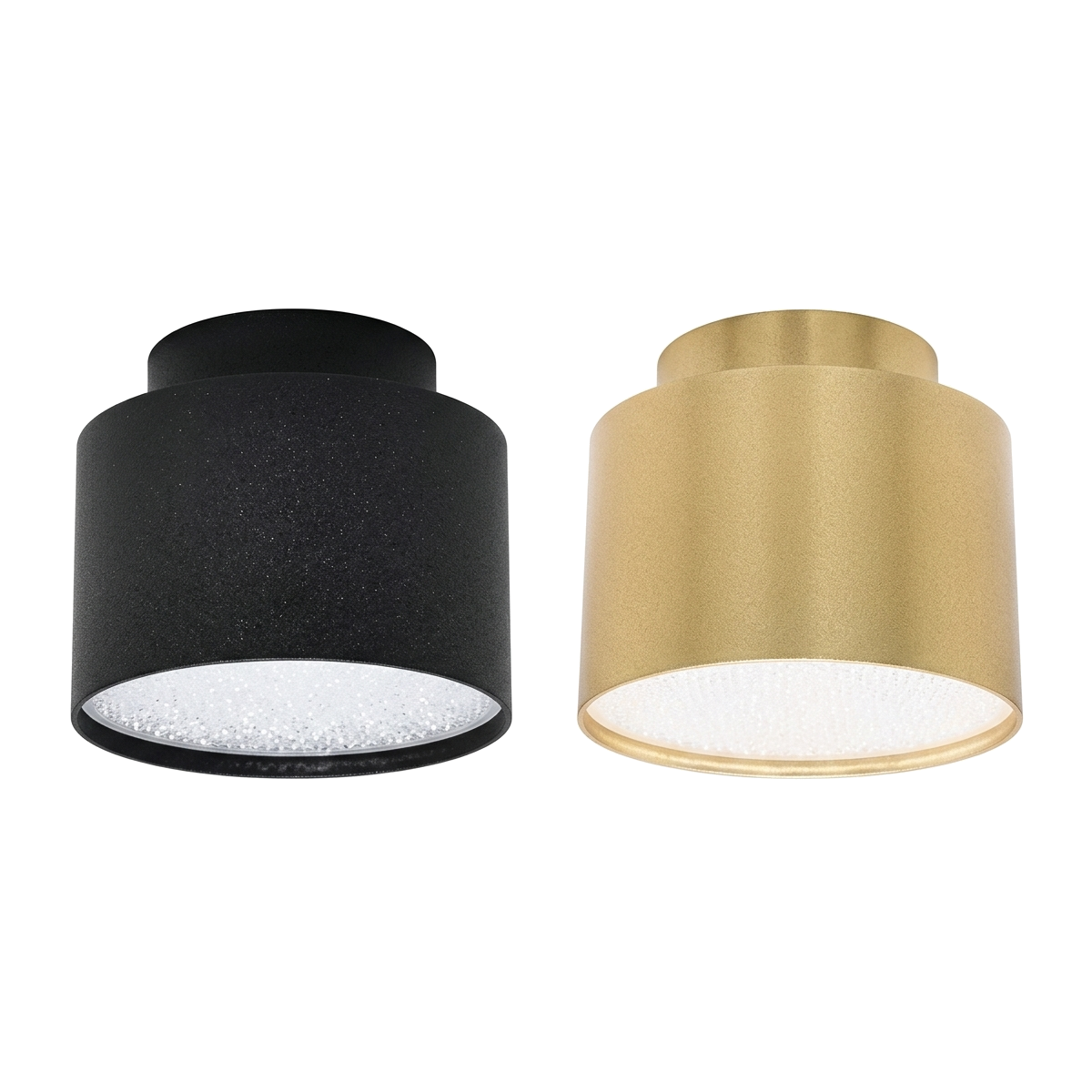 Eliante Up-Down Cylinder Light – Gold / Black / White, 10+3W (GS-812)