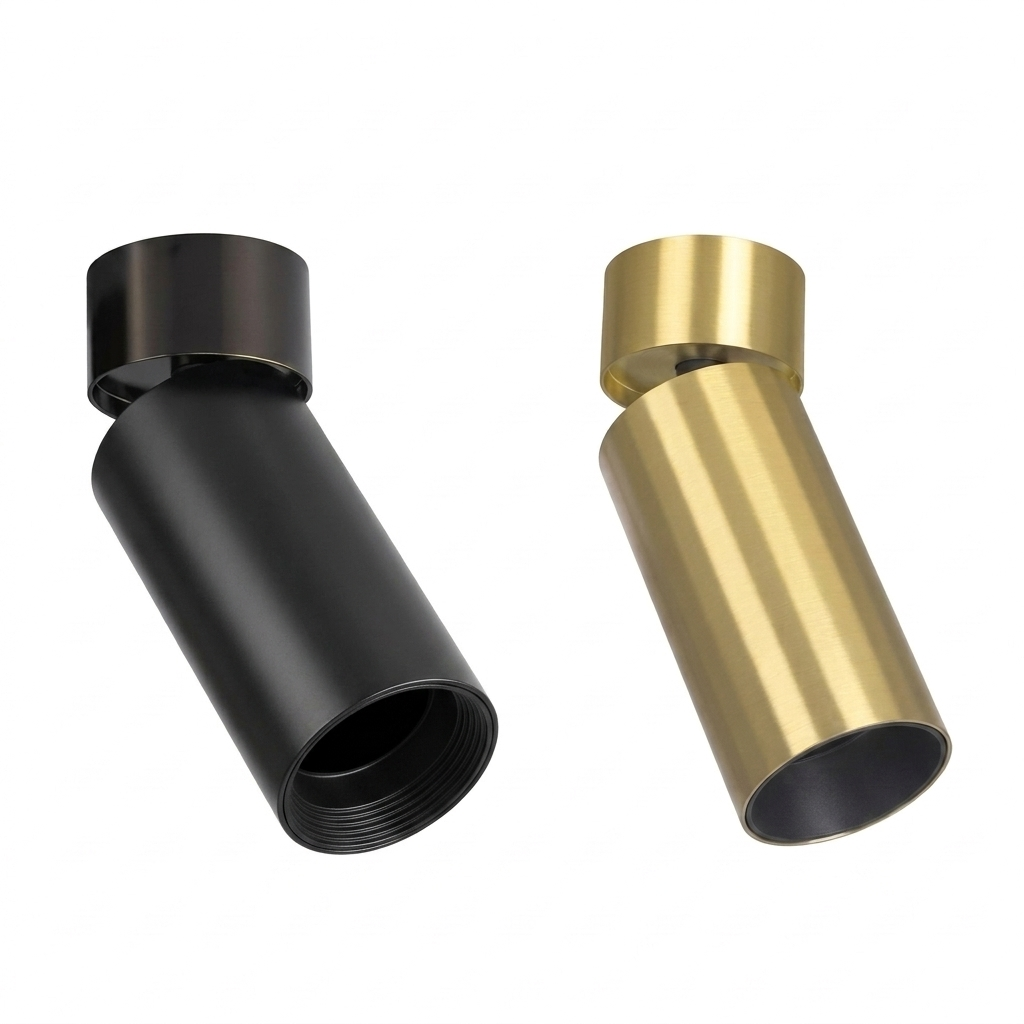 Eliante Surface Spotlight – Gold / White / Black, GU10 (GS-814)