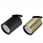 Eliante Surface Spotlight – Gold / Black / White, GU10 (GS-816)