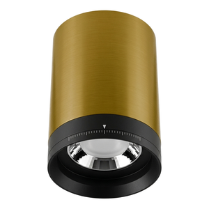 Eliante Surface Spotlight – Antique Brass-Black, 18W (GS-834)