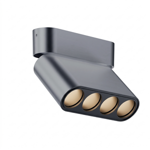 Eliante Swivel Spotlight – Brushed Gold-Brushed Grey, 25W (GS-848)