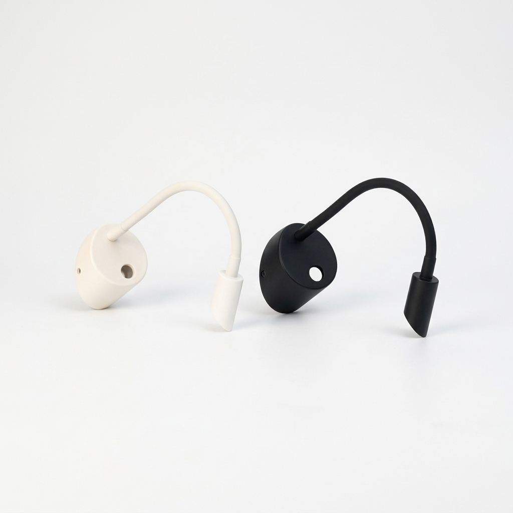 JS-GL_GWL-607_Flexi reading light_WH/BK
