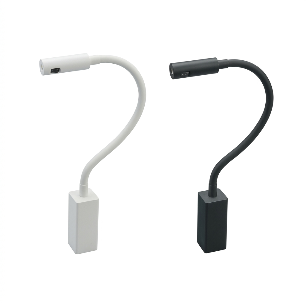 JS-GL_GWL-608_Flexi reading light_WH/BK