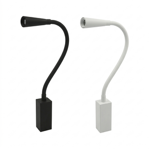 Eliante Flexible Gooseneck Wall Light – White / Black, 3W (GWL-609)