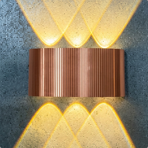Eliante Narrow Beam Outdoor Wall Light – Antique Copper, 6W (GWL-613)