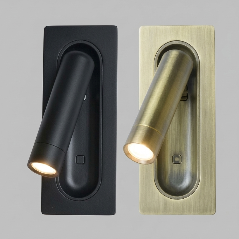 JS-GL_GWL-622_Wall reading light_BK-WH, AB-COP