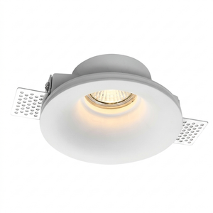 Eliante Gypsum Recessed Spotlight – White, MR16 (Gypsum-3)