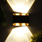 Eliante by Jainsons Lights-Up Down Outdoor Wall Light-HEXEN-2X2-Inbuilt LED
