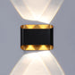 Eliante by Jainsons Lights-Up Down Outdoor Wall Light-HEXEN-2X2-Inbuilt LED