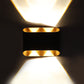 Eliante by Jainsons Lights-Up Down Outdoor Wall Light-HEXEN-2X2-Inbuilt LED