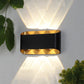 Eliante by Jainsons Lights-Narrow Beam Outdoor wall Lights-HEXEN-3X3-Inbuilt LED