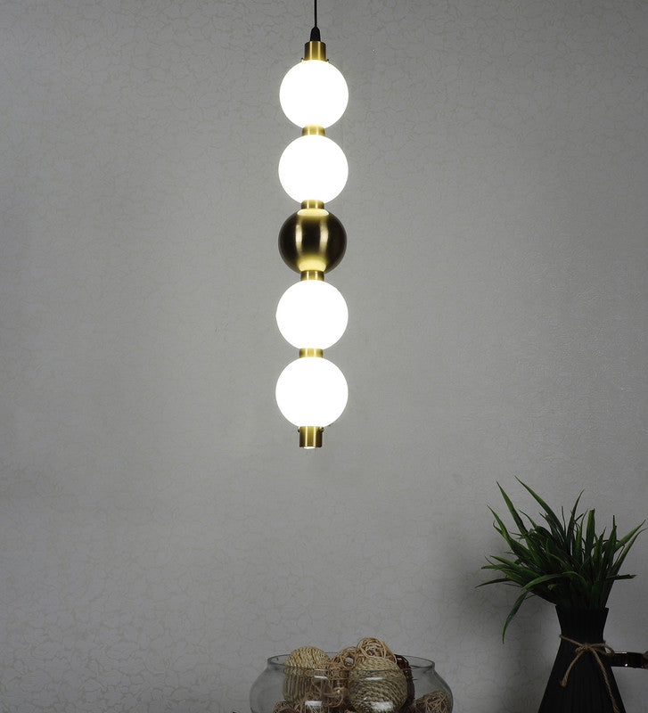 Eliante by Jainsons Lights-Modern Hanging Lights-HL-118-1LP-Inbuilt LED