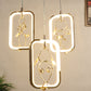 Eliante by Jainsons Lights | Grey Iron Hanging Light | HL-3LP