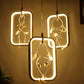 Eliante by Jainsons Lights | Grey Iron Hanging Light | HL-3LP