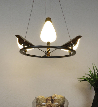 Eliante by Jainsons Lights-Modern Hanging Lights-HL-512-3-LED-Inbuilt LED