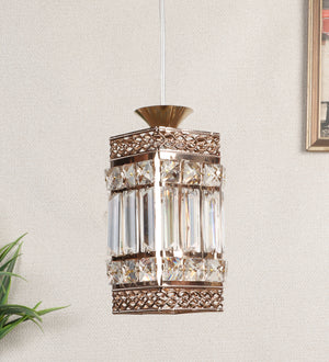 Eliante by Jainsons Lights | Gold Iron Hanging Light | HL-7082