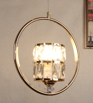 Eliante by Jainsons Lights | Gold Iron Hanging Light | HL-7095
