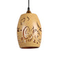 Eliante by Jainsons Lights | Wooden Iron Hanging Light | HL-AOB