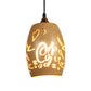 Eliante by Jainsons Lights | Wooden Iron Hanging Light | HL-AOB