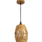 Eliante by Jainsons Lights | Wooden Iron Hanging Light | HL-AOB