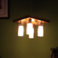 JS-VP S-318-1W Modern Wall Lights 1xE27 Mild Steel & Glass Material Antique, Brown & Champaign Finish