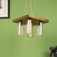 JS-VP S-318-1W Modern Wall Lights 1xE27 Mild Steel & Glass Material Antique, Brown & Champaign Finish