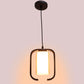 JS-VP M-200-1LP Glass Hanging Lights 1xE27 Mild Steel, Wood & Glass Material Brown & Champaign Finish