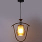 JS-VP S-553-1LP Modern Hanging Lights 1xE27 Mild Steel & Glass Material Antique Gold & Champaign Finish