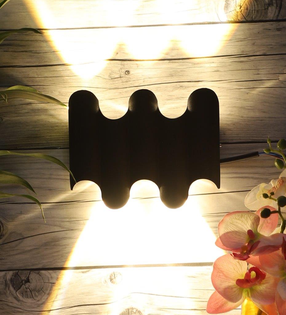 ELIANTE Grey Aluminium Outdoor Wall Light - IL- 129- 6W
