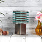 ELIANTE Silver Iron Outdoor Gate Light - ICE- CUBE- 1