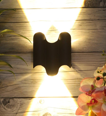ELIANTE Grey Aluminium Outdoor Wall Light - IL -129- 3W