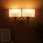 Brown Wall Light Gold Glass - S-240-2W - Included Bulb