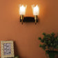 Brown Wall Light Gold Glass - S-145-2W - Included Bulb