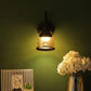 Golden Wall Light White Glass - S-161-1W - Included Bulb