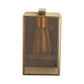 Golden Wall Light Gold Glass - 8/5-1W-1056 - Included Bulb