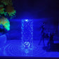 Luxury Crystal Diamond LED Table Lamp – Rechargeable RGB with Remote Control