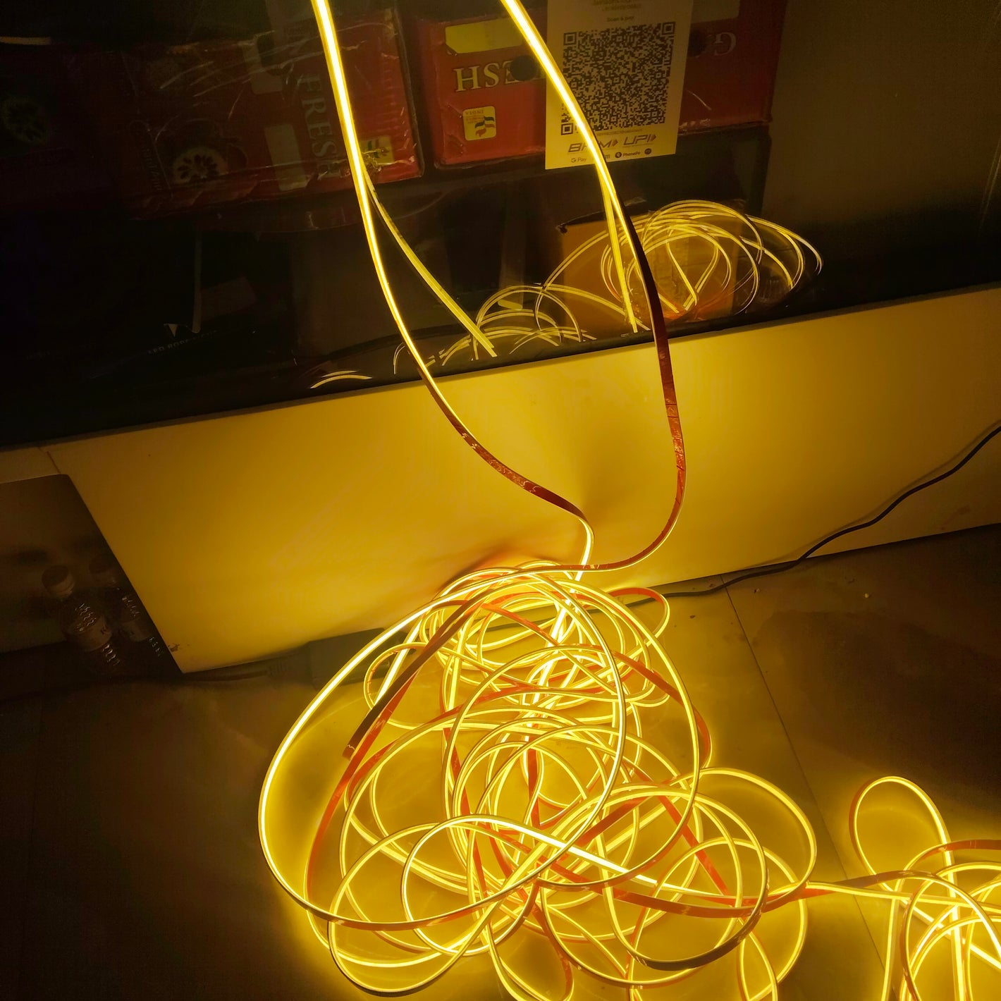 IP68 Waterproof COB LED Strip Light 24V – 12W/m | 280 LEDs/m | Custom Length | 3000K / 4000K / 6000K