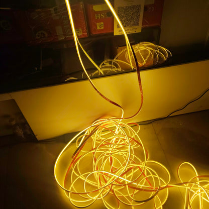 IP68 Waterproof COB LED Strip Light 24V – 12W/m | 280 LEDs/m | Custom Length | 3000K / 4000K / 6000K