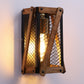 Brown Metal Wall Light -Js-111-1w - Included Bulb