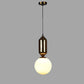 Gold Iron Hanging Light - E27 holder - without Bulb - JS-1319-1LP-6inch