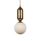 Gold Iron Hanging Light - E27 holder - without Bulb - JS-1319-1LP-6inch