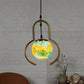 Eliante Terenme Gold Iron Hanging Light - E27 holder - without Bulb - JS-1328-HL