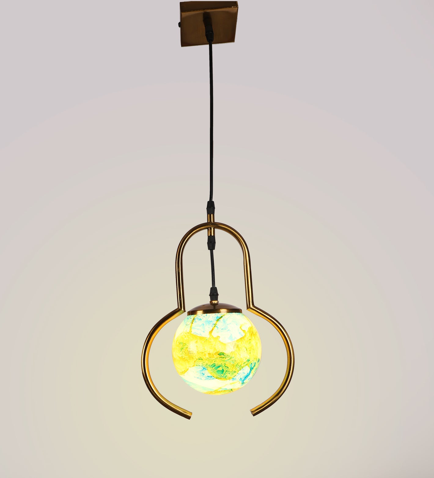 Eliante Terenme Gold Iron Hanging Light - E27 holder - without Bulb - JS-1328-HL