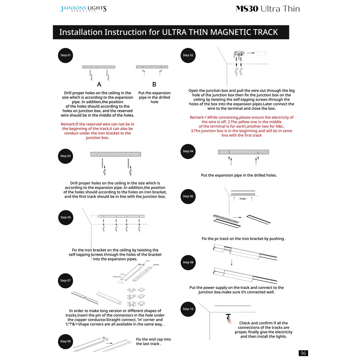 MS30 Ultra-Thin — Installation Instructions