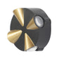 ELIANTE Black and Gold Aluminium Outdoor Wall Light - JS -RK -1014- 12W