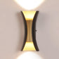 ELIANTE Black and Gold Aluminium Outdoor Wall Light - JS- RK- 1016 -6W