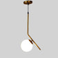 Oro gold metal Hanging Light -T-12-1P- Included Bulbs