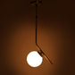 Oro gold metal Hanging Light -T-12-1P- Included Bulbs