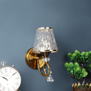 Golden Metal Wall Light - K-1330-1W - Included Bulb