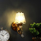 Golden Metal Wall Light - K-1330-1W - Included Bulb